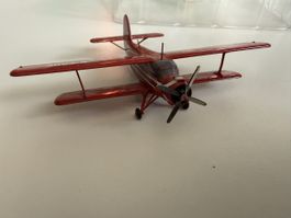 Rotes Flugzeugmodell von Herpa - Rarität! Top Zustand! (54)