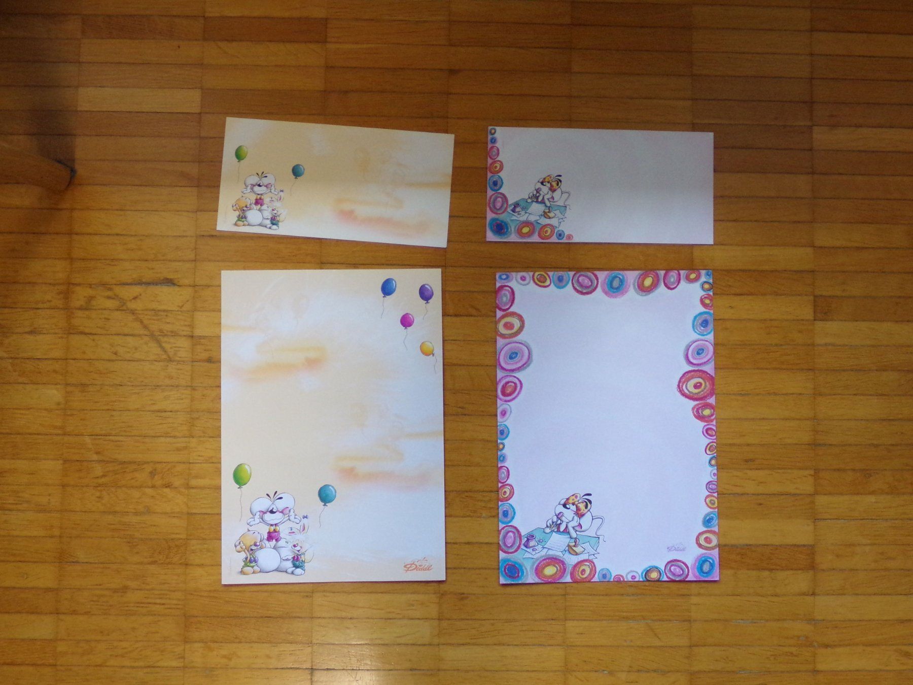 Papier: Diddl Briefpapier  2 Stück   A4  Set B26 – D'occasion à Winterthur par Jessi_di