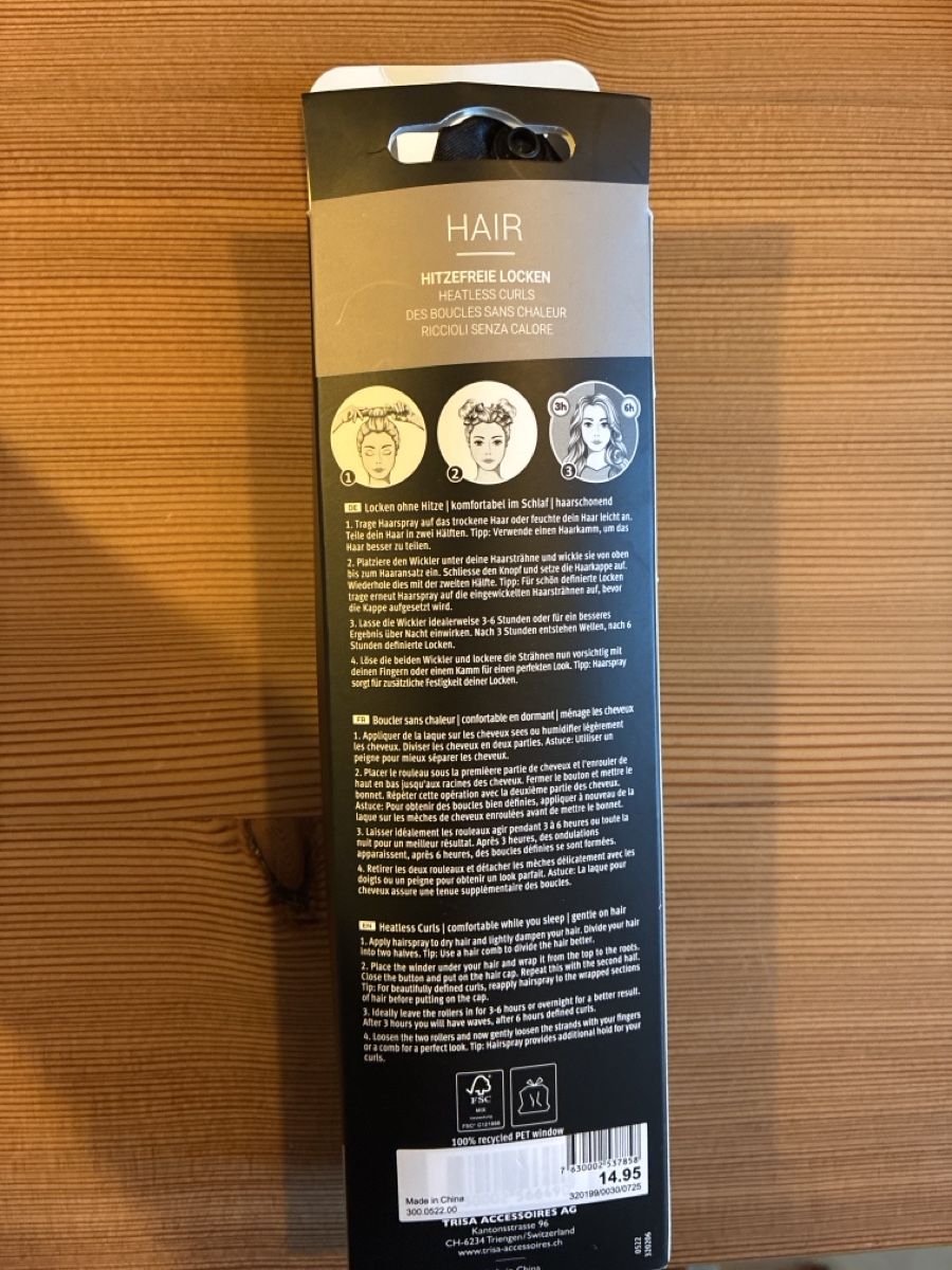 Piastre & Arricciacapelli: Heatless curling set – Nuovo (secondo la descrizione) da Bern venduto da laz_859j 2