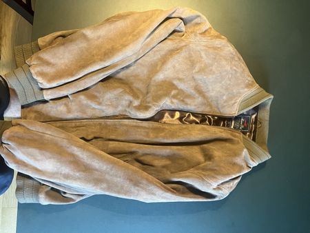Hochwertige Wildlederjacke für Herren, Top Zustand!