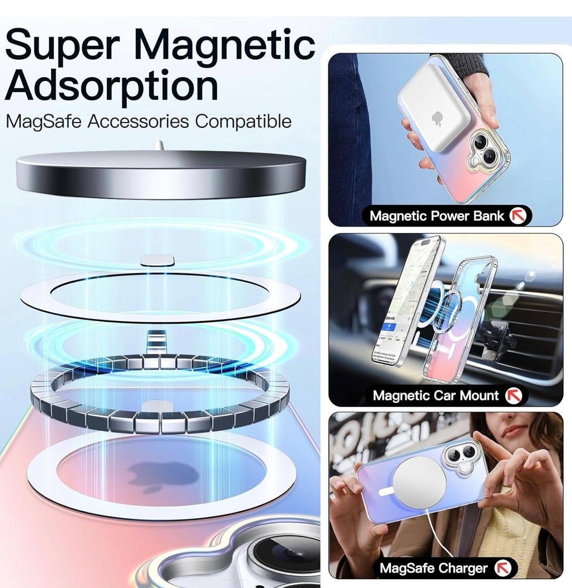 Apple Covers & Schutzfolien: iPhone 16 silicone MagSafe Hülle - Iridescent neu – Neu und originalverpackt aus Frauenfeld von Vanityroom 2