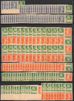 POSTEN Kehrdruck/Zusammenhängend ** sauber SBK 1535.- ab 1.-