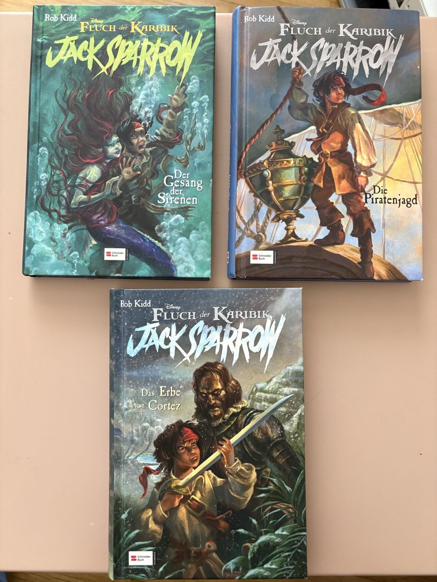 Libri: Disney Fluch der Karibik Jack Sparrow – Usato da Basel venduto da Rhabarberdiva