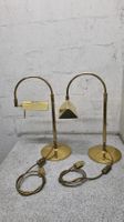 2er Set Vintage Messing Tischlampen, Top!