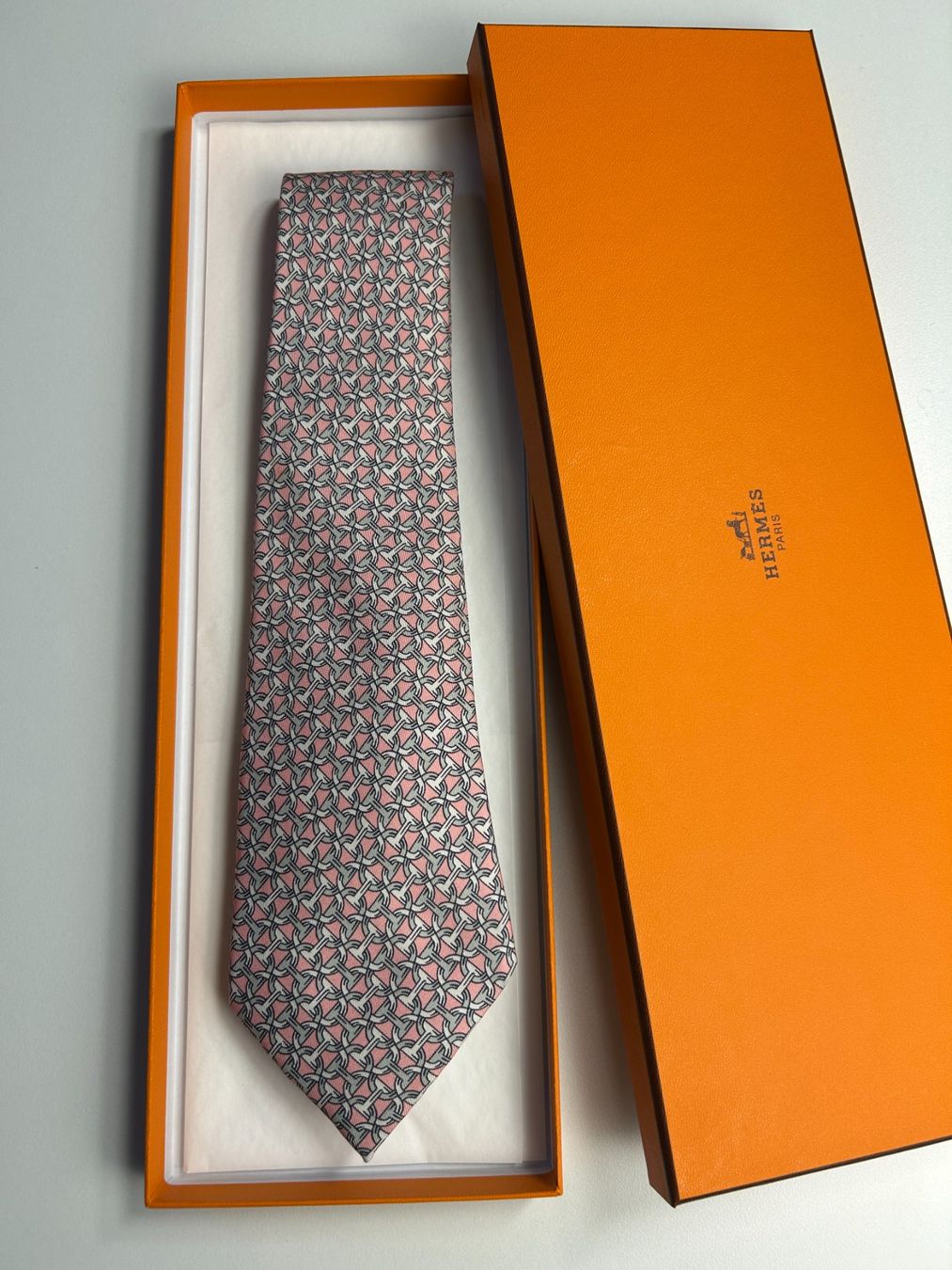 Hermès Krawatten: Hermès Ketten Krawatte – Neu (gemäss Beschreibung) aus Bern von kurtikobolt74