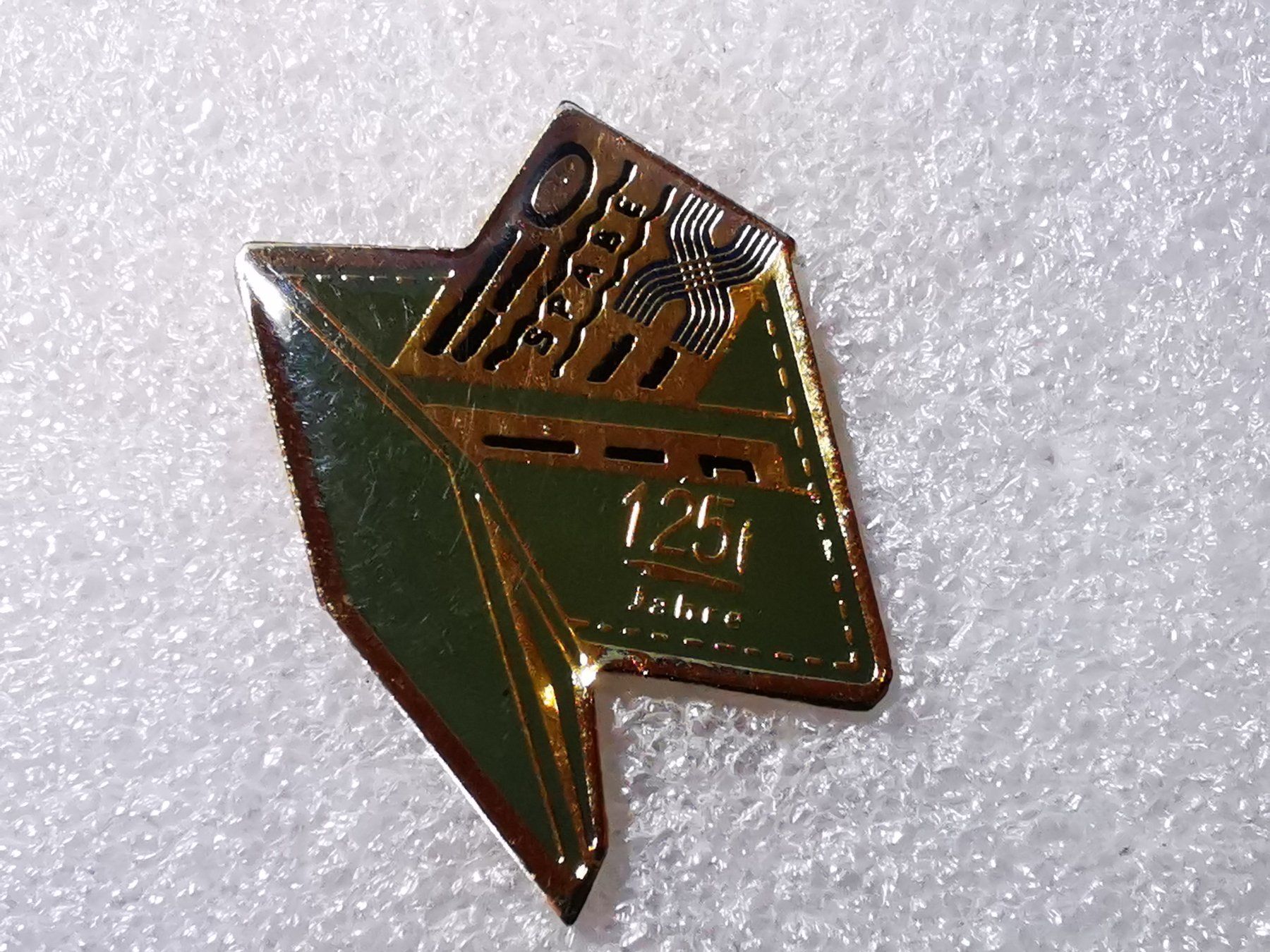 Plaketten & Abzeichen: Ansteckpin 37: 125 Jahre SPABE – Gebraucht aus Oppligen von Pin-Fall-Shop