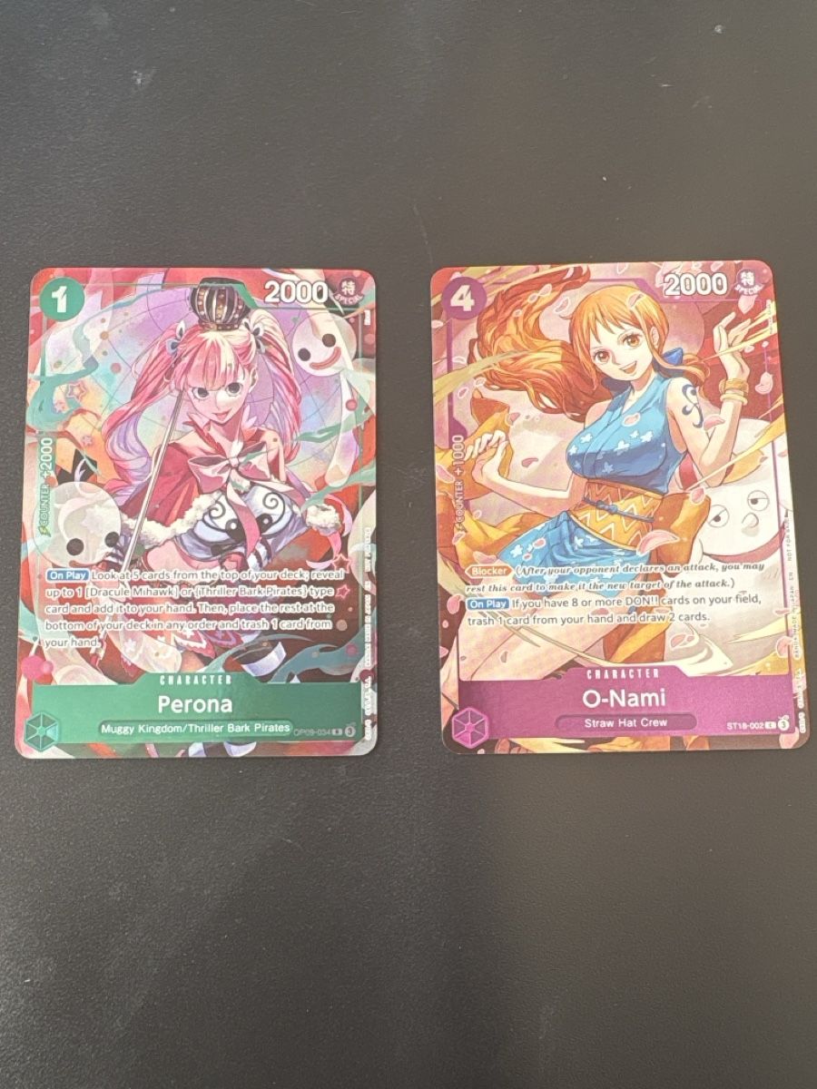 Bandai Carte collezionabili: One Piece Card Game Perona O-Nami Karten Set – Nuovo (secondo la descrizione) da Safenwil venduto da Edsoni88