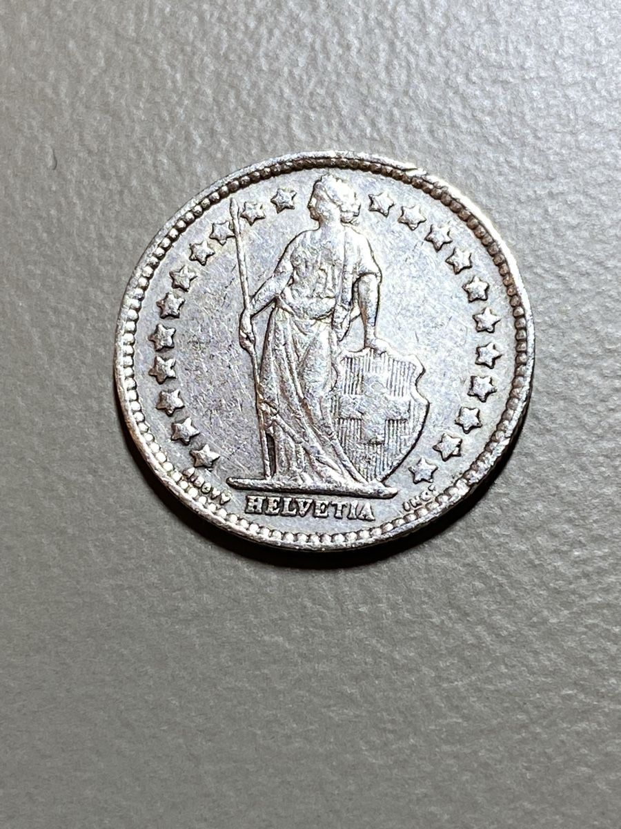 Tutti le monete: Suisse - 50 centimes - 1943 - AG  – Usato da Payerne venduto da Mike1682 1