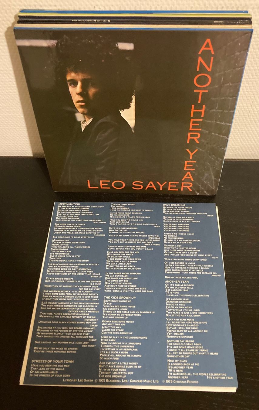 Dischi in vinile: Leo Sayer - Another Year LP °1975° MINT – Nuovo (secondo la descrizione) da Wettingen venduto da 12.Zoll.Vinyl 2