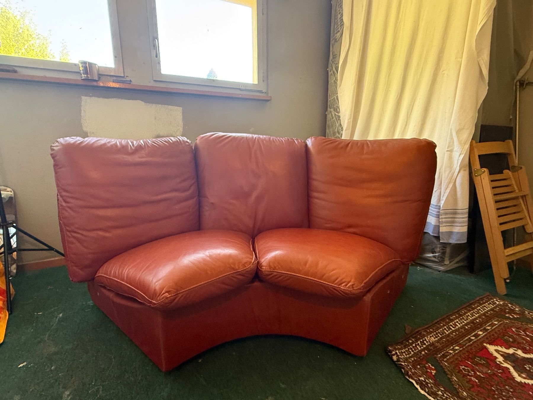 Divani: Eck-Sofa Leder – Usato da Neuhausen venduto da bob_j6bt