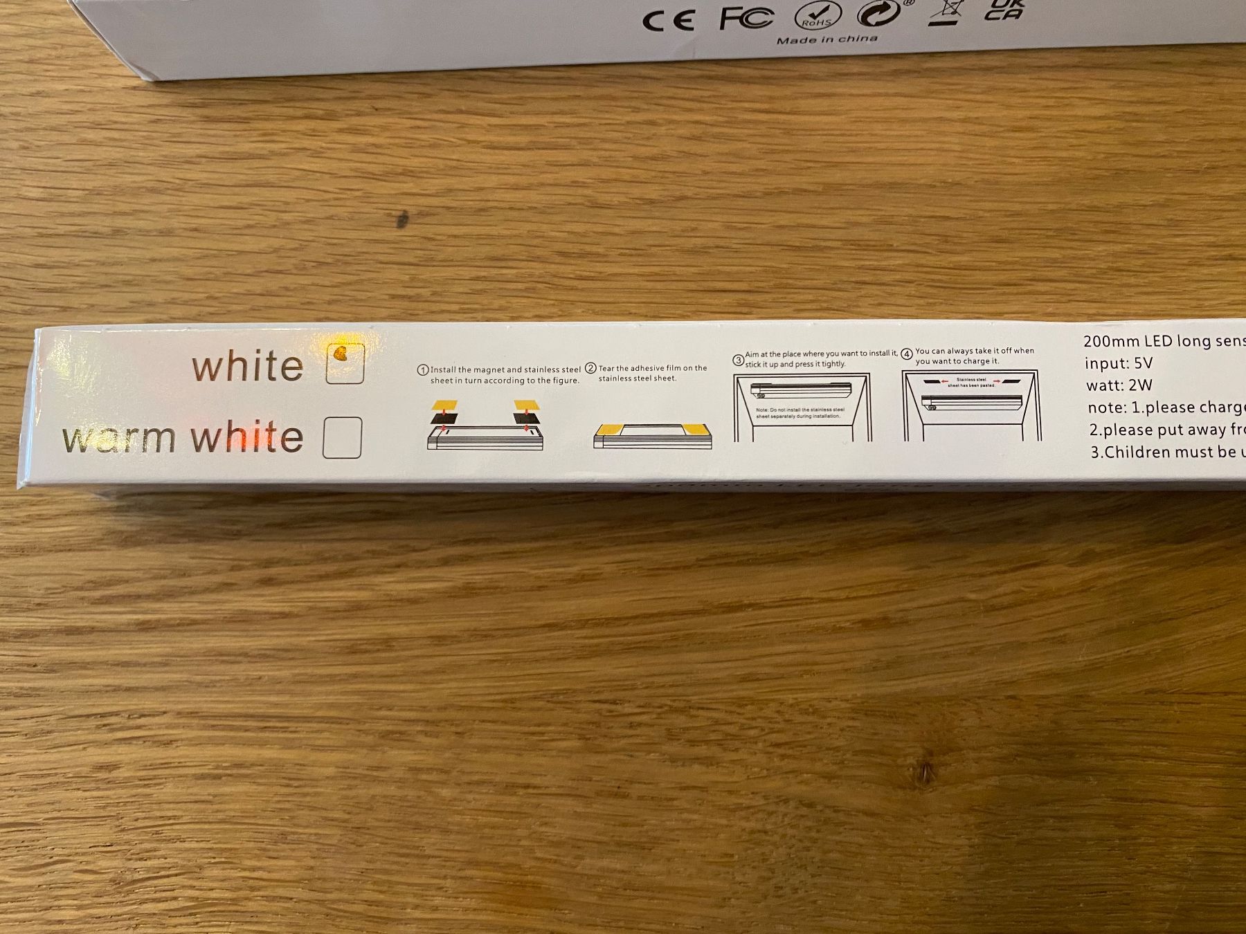 Lampade: LED Lichtleiste,, USB, neu, 6 Stück, Schnäppchen – Nuovo e nell'imballaggio originale da Glashütten venduto da clheiniger 1