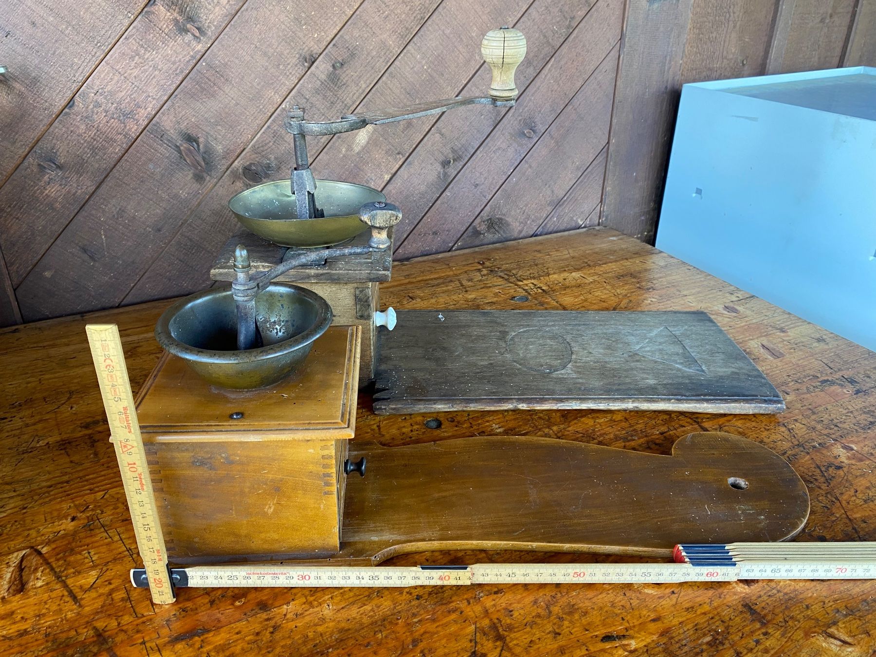 Elettrodomestici da cucina: 2 seltene antike Kaffeemühlen um 1900 – Usato da Feldbach venduto da Olive1 9