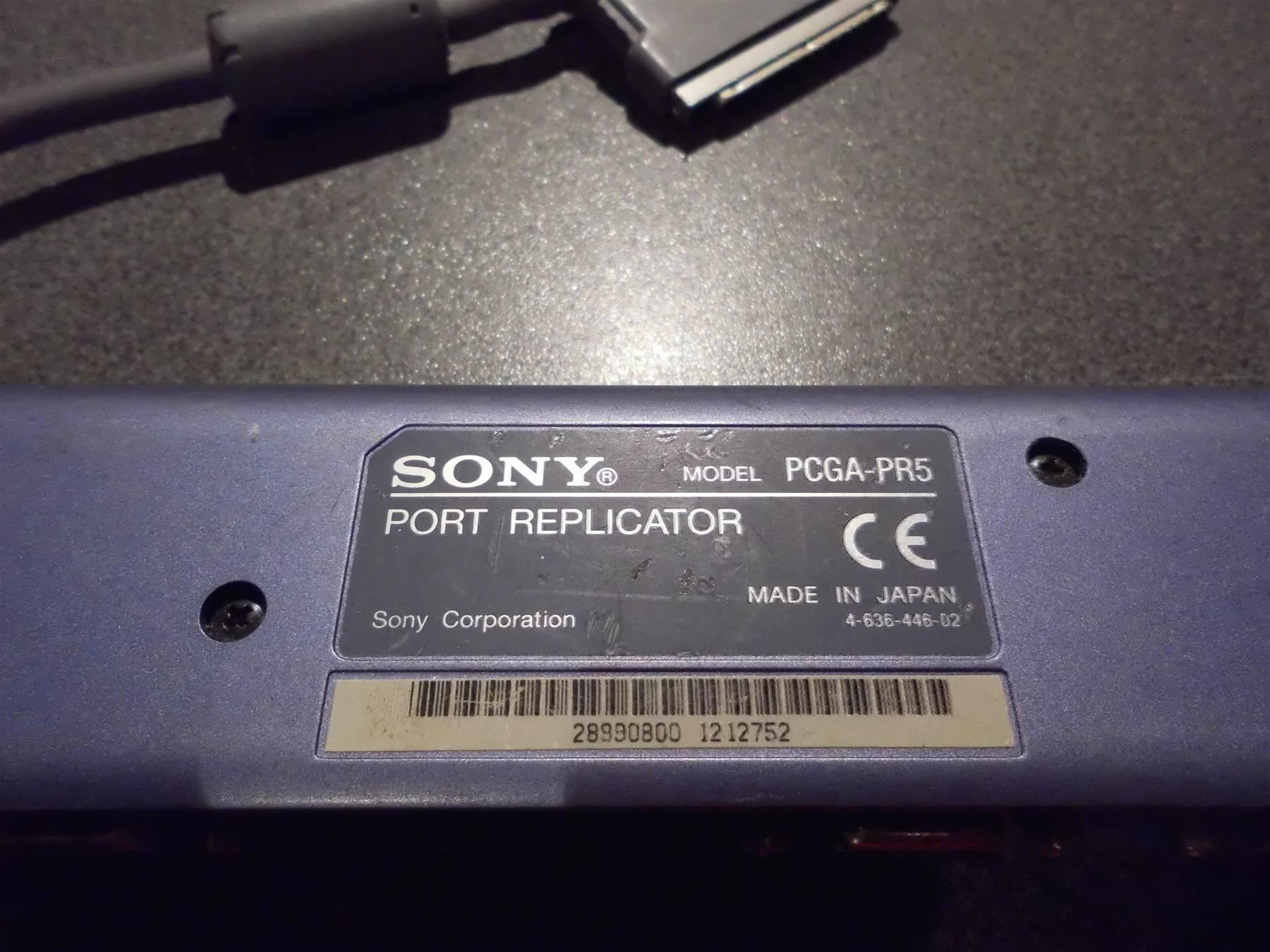 Dockingstation: Port Replicator Sony PC GA-PR5 – Gebraucht aus Zürich von Motzkuh 2