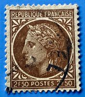 BRIEFMARKEN AUS Frankreich  Ceres  gestempelt
