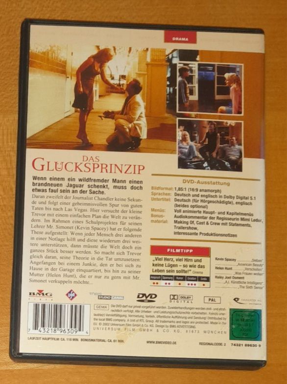 Tutti i DVDs: DVD Das Glücksprinzip – Usato da Steffisburg venduto da FutureOne 1