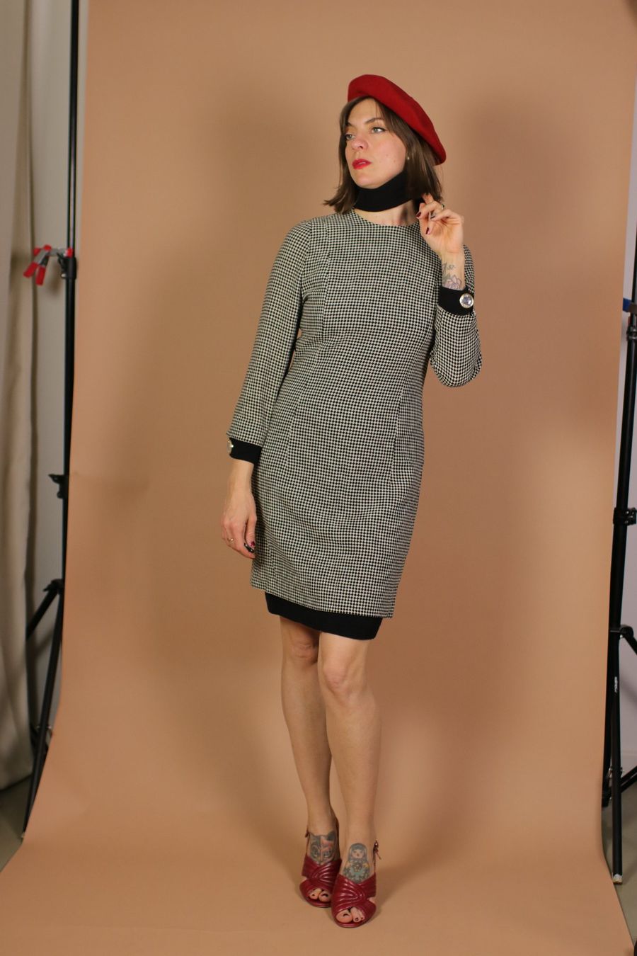 Vestiti: Vintage 1980er AKRIS Kleid - Size S – Usato da Hombrechtikon venduto da BAZ-Vintage 3
