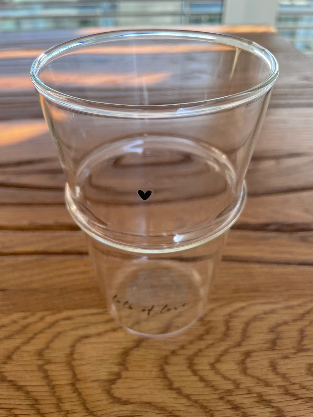 Gläser: Glas “Lots of Love” – Neu (gemäss Beschreibung) aus Nidau von sve_2thh