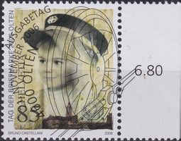 2006, Nr.1214 "Olten" mit Ersttags-Voll-Stempel +TAB.