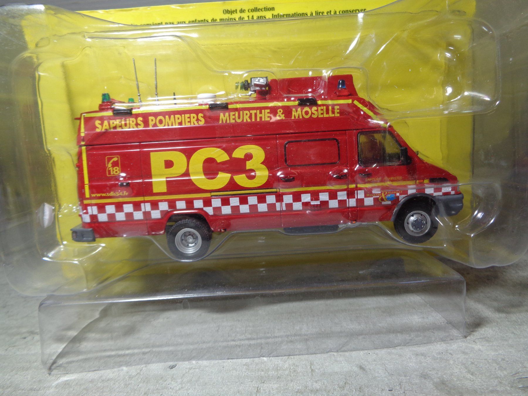Iveco Modellini d'auto: Hachette 1:43 Iveco Daily Pompier – Nuovo e nell'imballaggio originale da Reconvilier venduto da rallycar 1