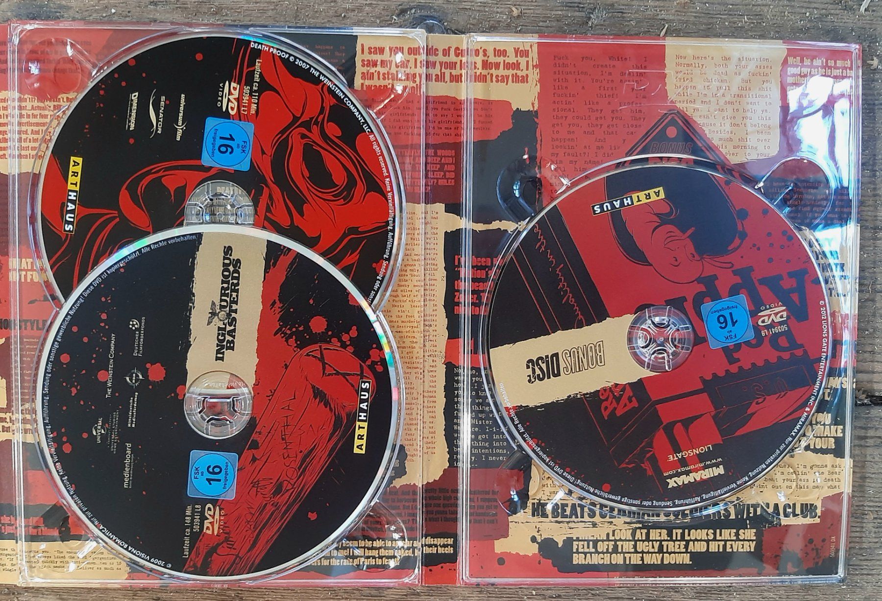 Tutti i DVDs: Quentin Tarantino Collection Arthaus – Usato da Arbon venduto da torso444 2