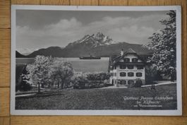 AK Schwyz, Küssnacht Rest. Eichholtern 1912