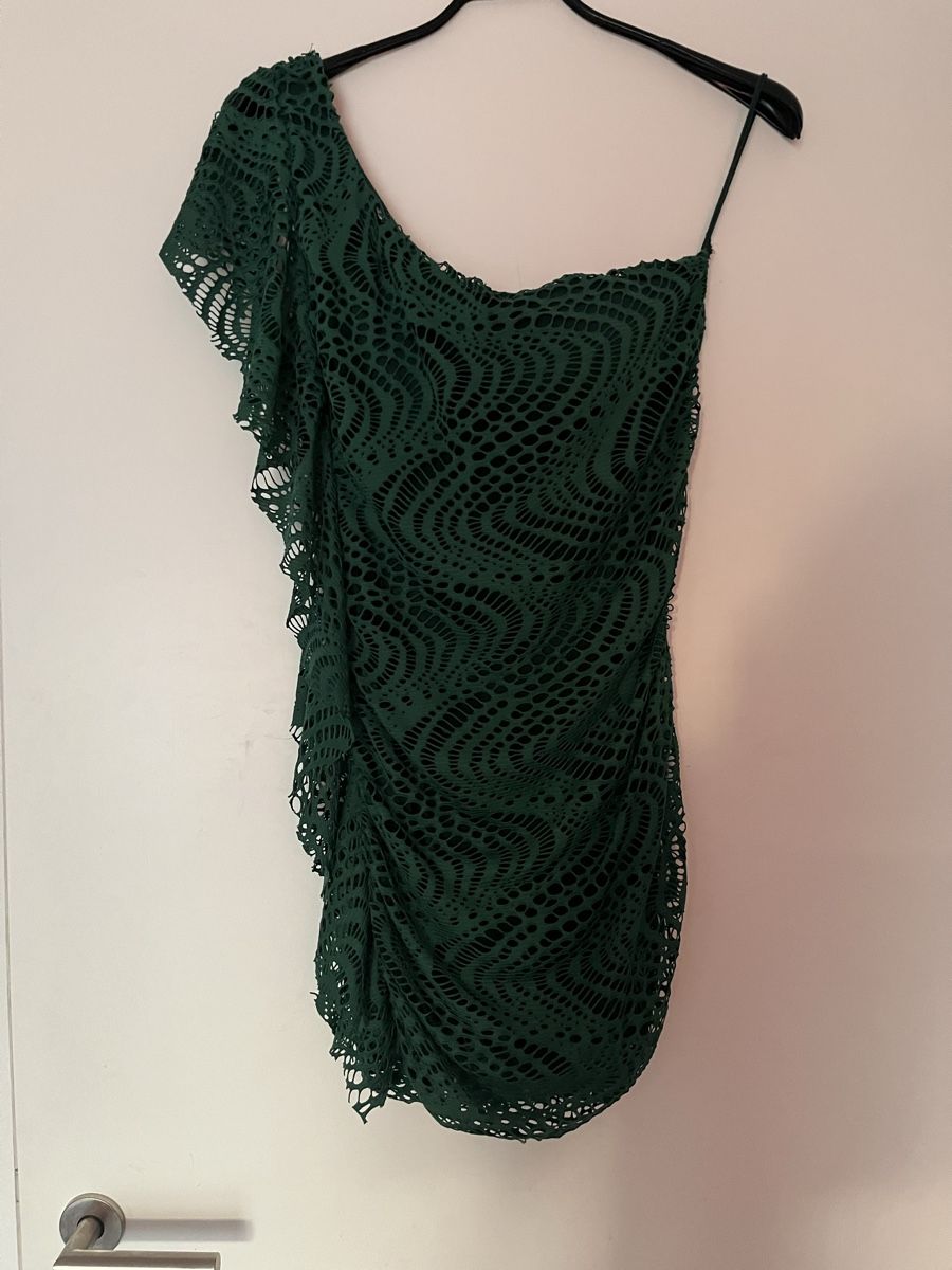 Vestiti: Elegantes, grünes Minikleid - Grösse S – Nuovo (secondo la descrizione) da Zürich venduto da MariaSusanne 3