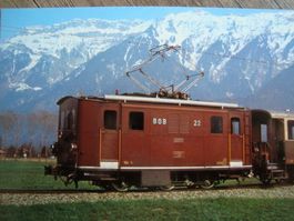 BOB Berner Oberland-Bahnen Lok HGe 3/3 Nr. 22
