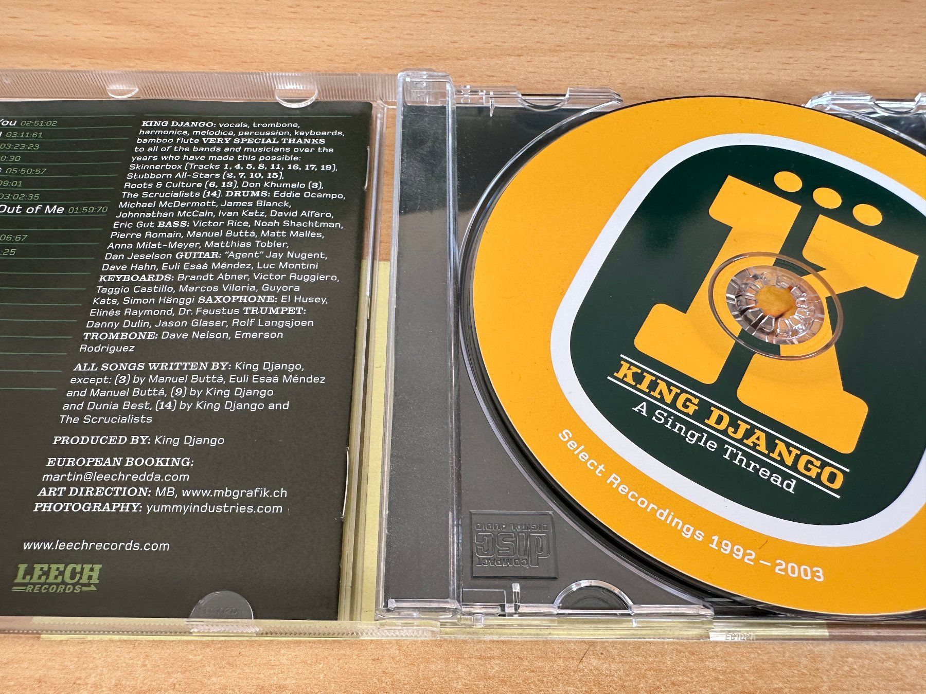 CDs: M1 King Django – A Single Thread (Select Recordings 1992 - 2 – Gebraucht aus Rikon im Tösstal von Alpenmutz 2