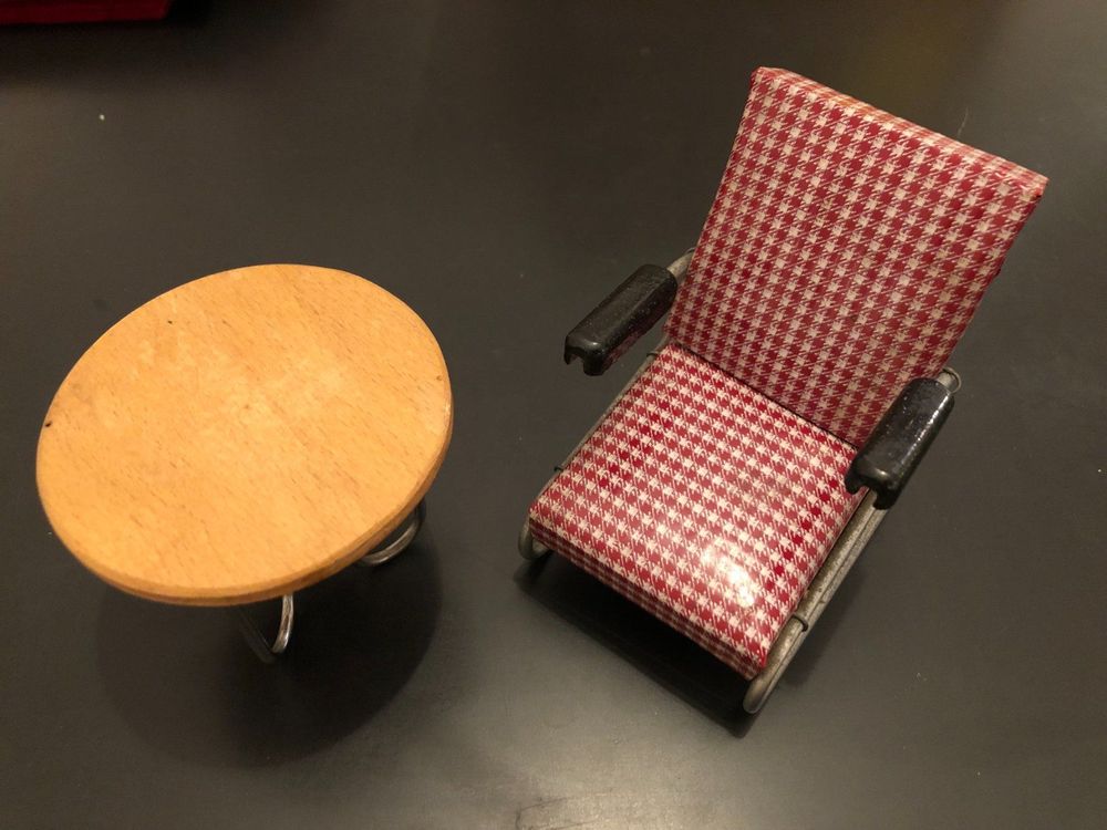 Miniatur-Sessel 1:12 – Wichtel-Sofa Für Puppenhaus & Feengarten