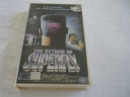 VHS Rarität - The Return of Superfly - Erstausgabe 80er