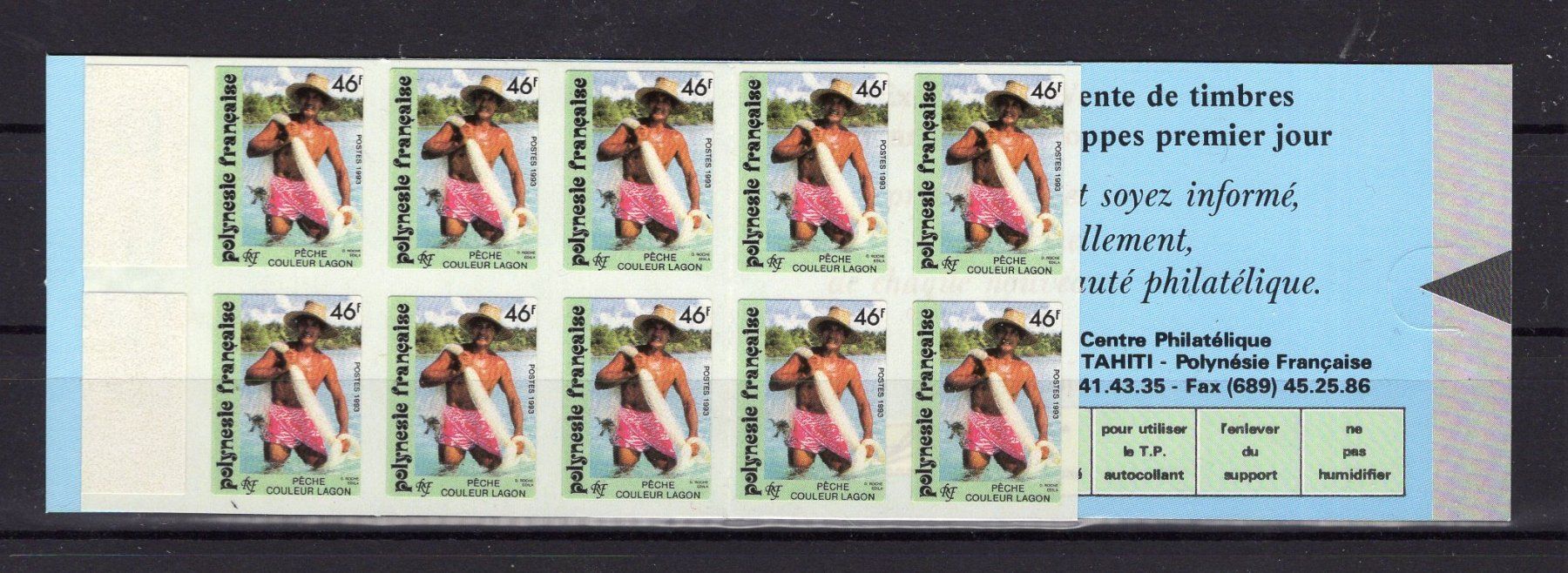 Tutti i francobolli: R5128  /  Polynésie carnet complet neuf XX – Nuovo (secondo la descrizione) da Ste-Croix venduto da MONT-TAGNAC
