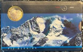 Schweizer Münzen Satz Piz Bernina 2006, Stempelglanz top!