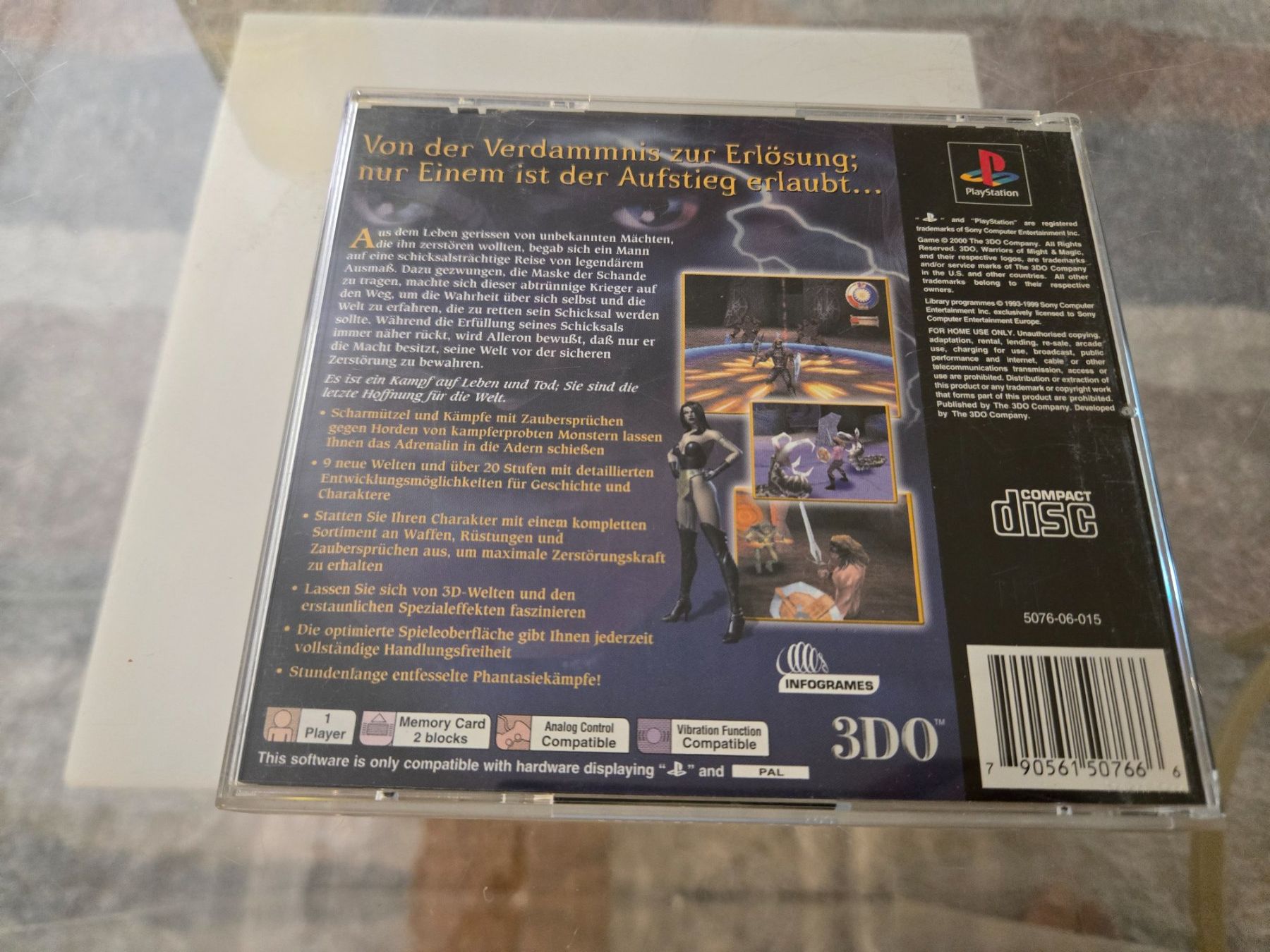 Spiele: Warriors of Might and Magic PS1 – Gebraucht aus Bussigny von Kfdlt 1
