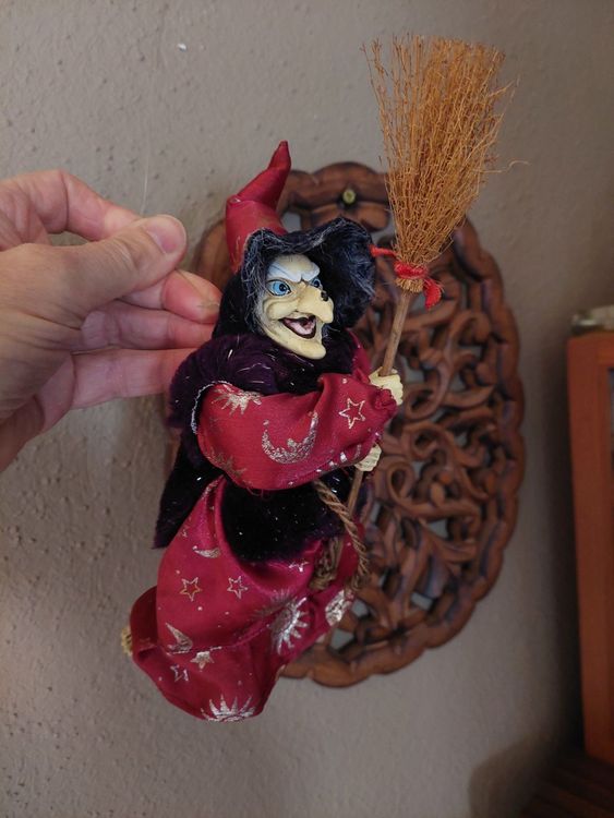 Hexen Türklingel Halloween - Vintage Gusseisen Für Outdoor