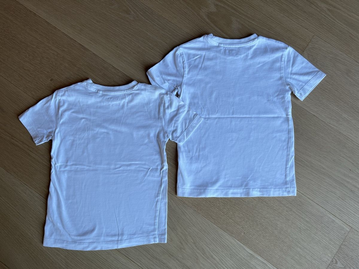 Next T-Shirts: Next White T-Shirts, 3 Years, Great Summer Basics, x2 – Neu (gemäss Beschreibung) aus Planken von R4gskL7 3