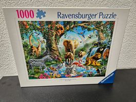 Neu - Ravensburger - Puzzle 1000 Jungle