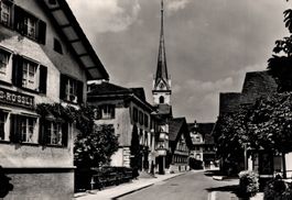 Kerns, Dorfpartie. Gasthaus Rössli