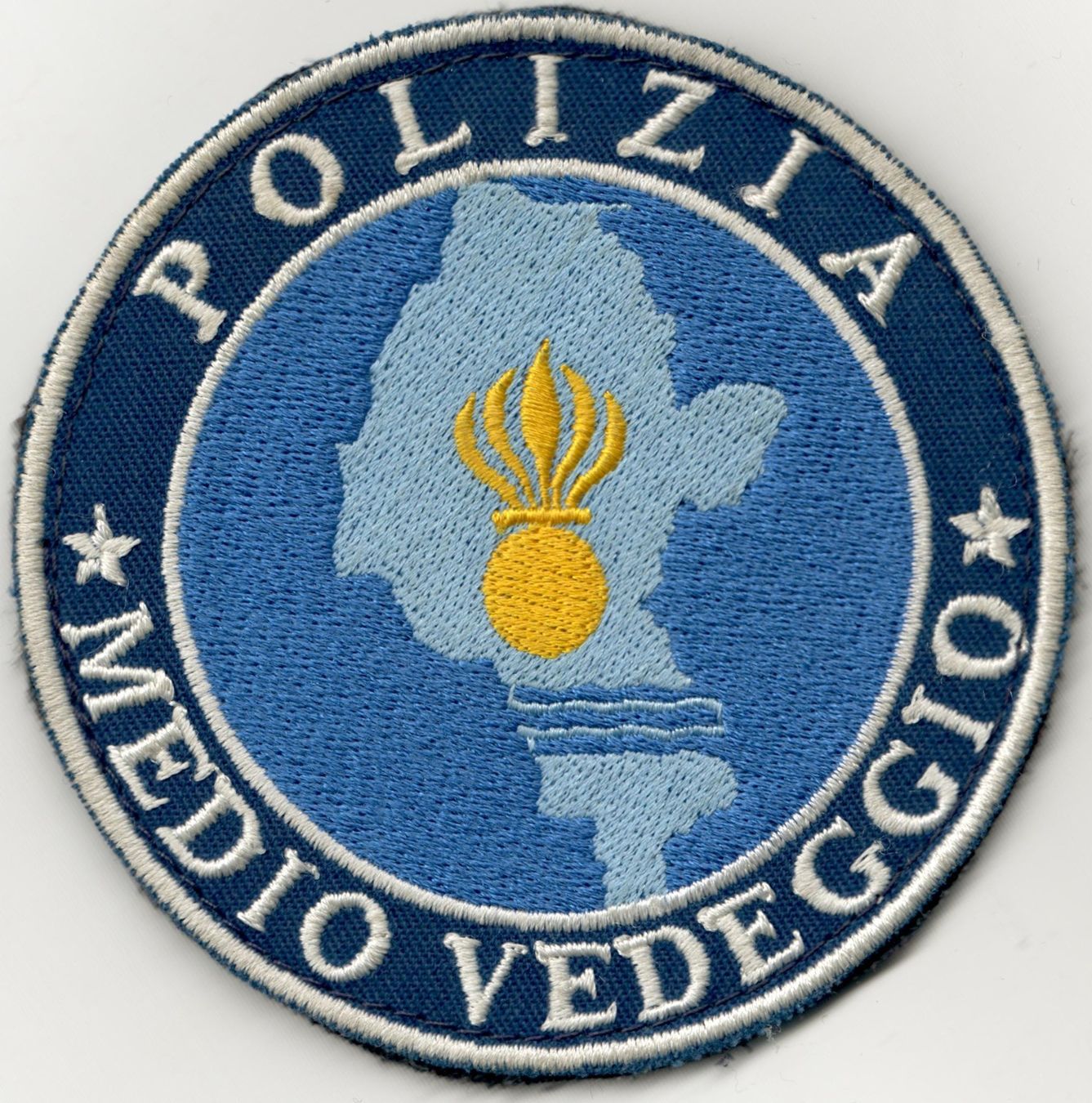 Placchette & Badge: Badge Polizia Comunale Medio Vedeggio – Usato da Caslano venduto da HyperSkyUp99
