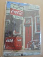 Blechschild / plaque métal " Coca - Cola " 30 x 20 Cm