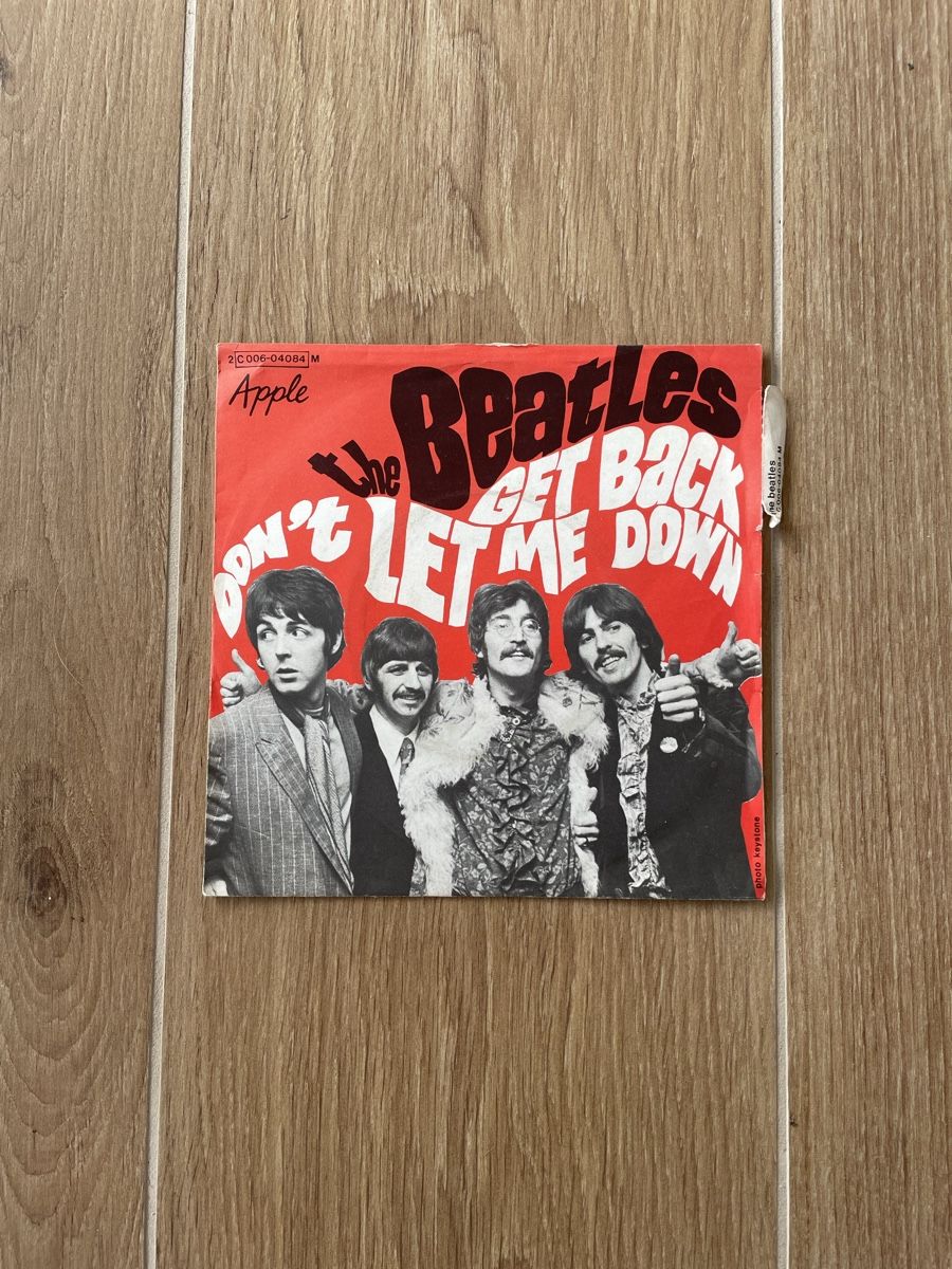 Dischi in vinile: Vinyle The Beatles - Get Back / Don't Let Me Down – Usato da Lonay venduto da ju-71
