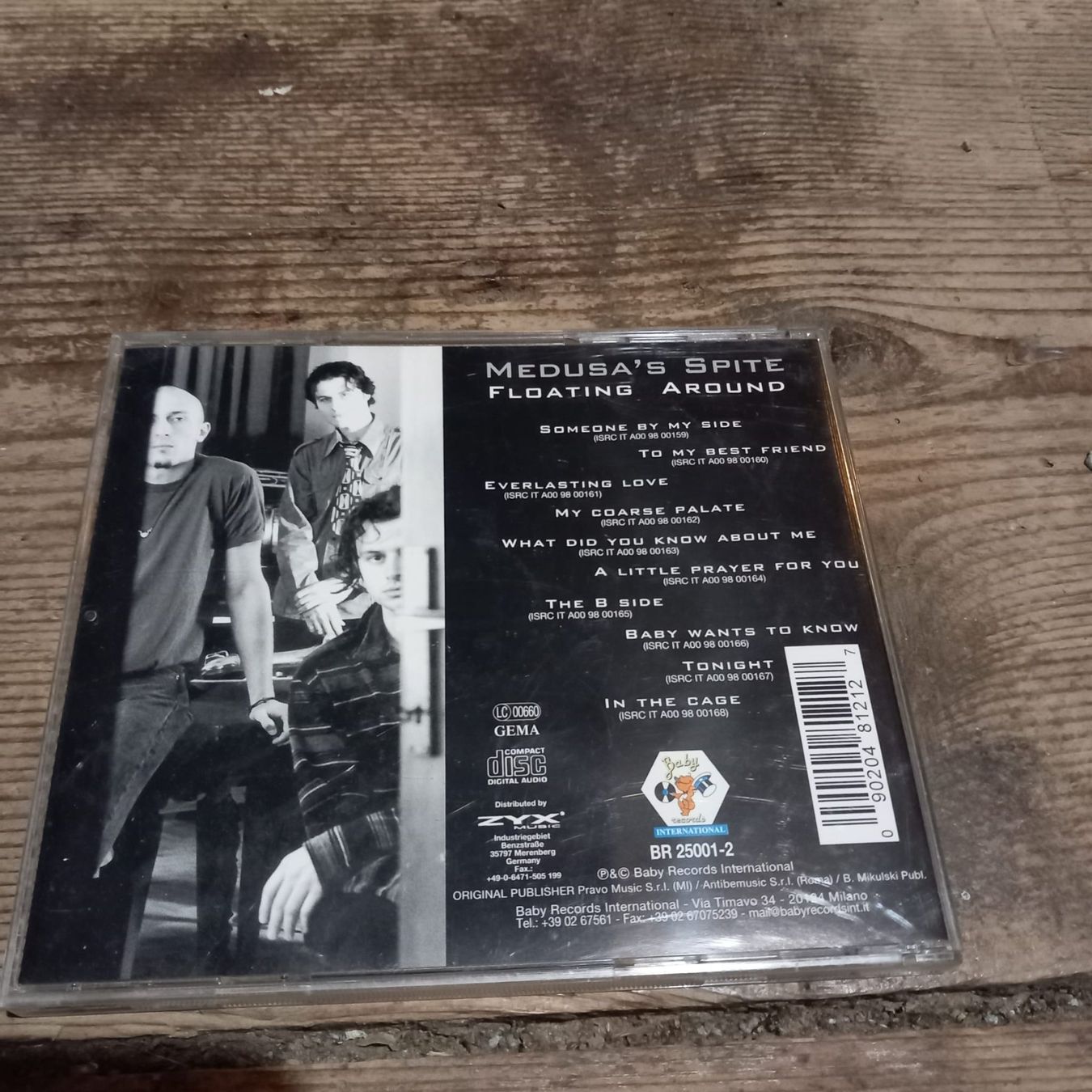 CD: Medusa's Spite - Floating Around CD – Usato da Ganterschwil venduto da zaz_h9b6 2