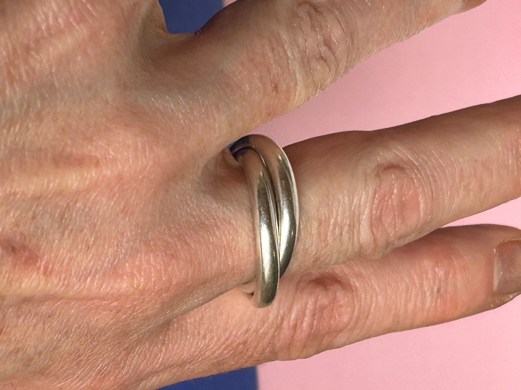 Anelli: Silberring doppelt (52) – Usato da Laufen venduto da Bellavitaboom 3