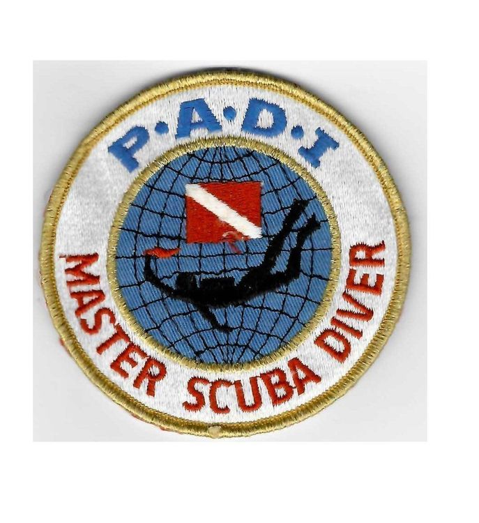 PADI Master Scuba Diver Patch Kaufen auf Ricardo