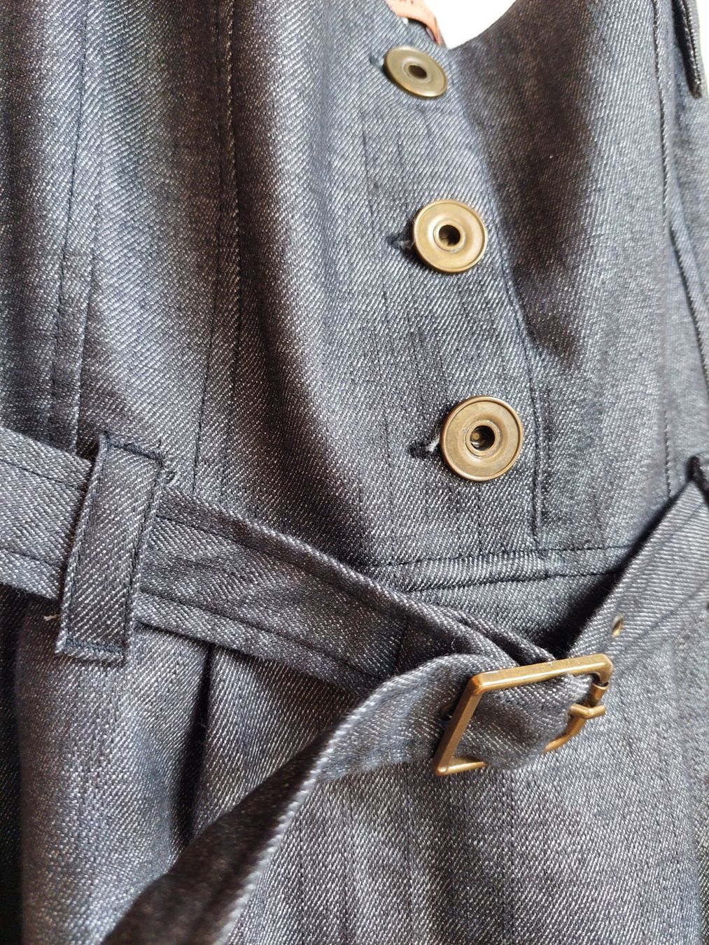 Vestiti: Jeans Kleid, dunkelgrau, Gr. 36, Saint André – Nuovo (secondo la descrizione) da Sursee venduto da juliia_725 6