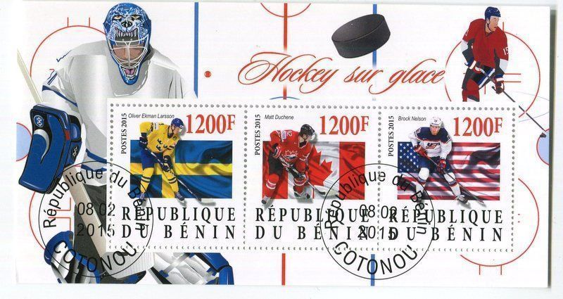 Tutti i francobolli: Block "Eishockey". Benin – Nuovo e nell'imballaggio originale da Basel venduto da Butsch5