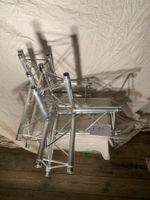 2xTruss 220-3 3-Weg Ecke C34 90° u/l von Hofkon+6Konus (T11)