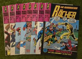Die ruhmreichen Rächer / Marvel Comics / Williams / 8 Hefte