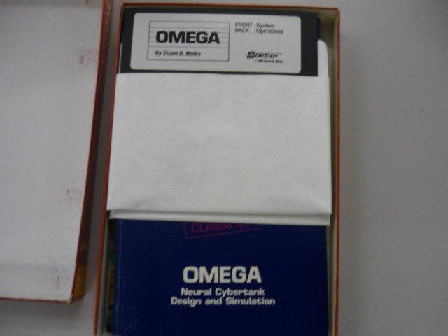 Omega: Neural Cybertank Design & Simulation - Commodore 64 Game