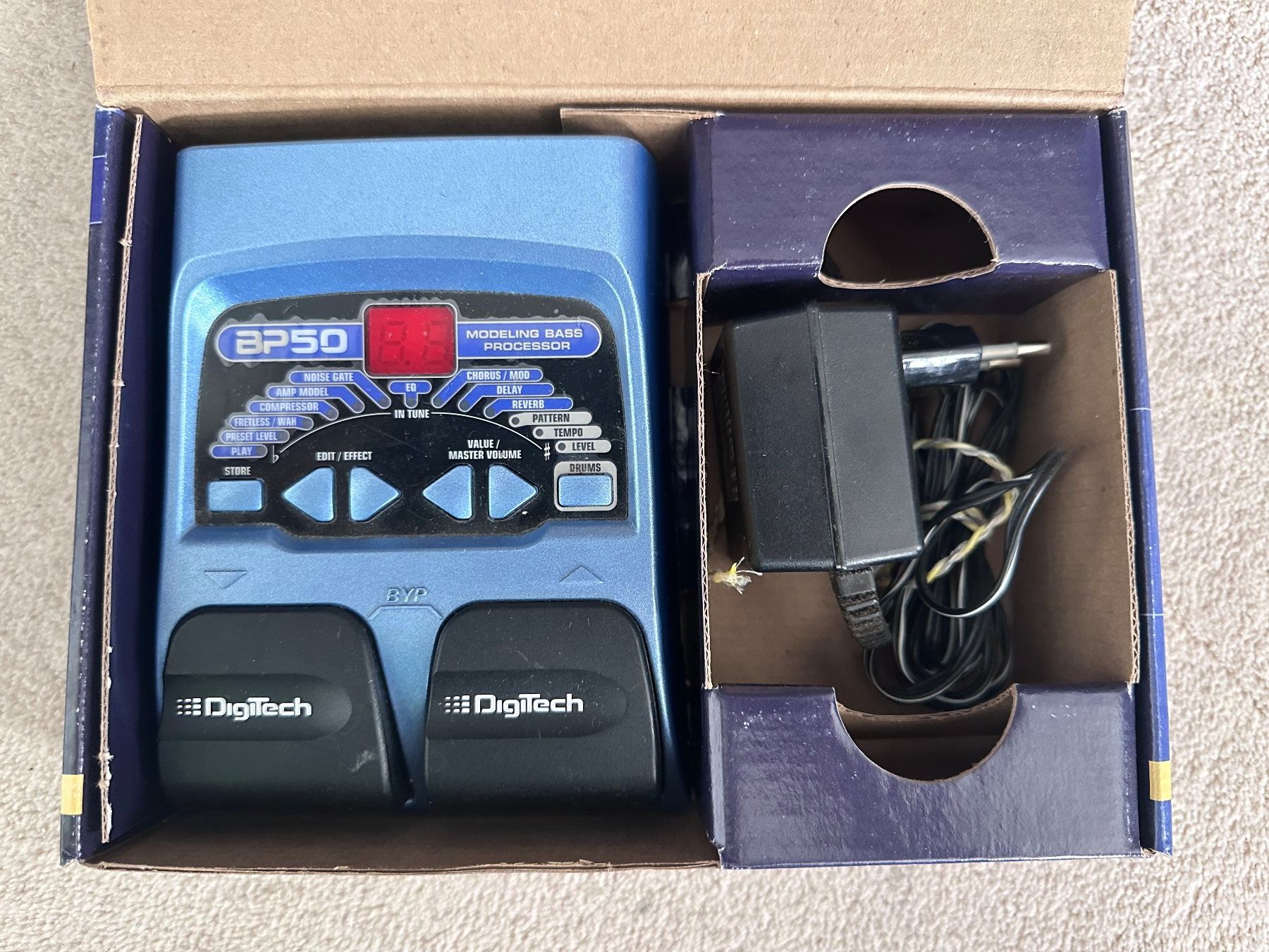 Amplificatori: DigiTech BP50 Bass Modellierung Prozessor – Usato da Dachsen venduto da ColdChisel