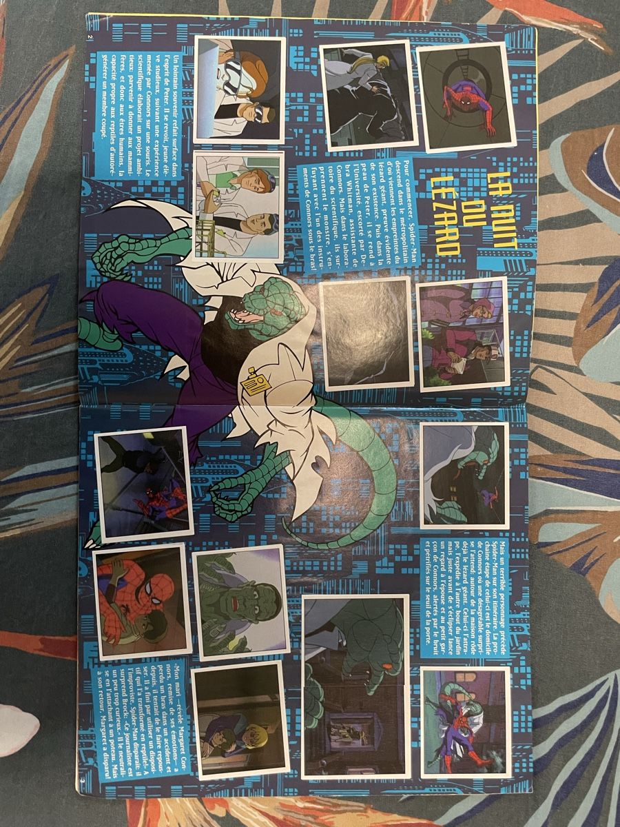 Panini Album: SPIDERMAN ALBUM STICKER PANINI 1996 COMPLET – Usato da Essert FR venduto da jsi_98j5 2
